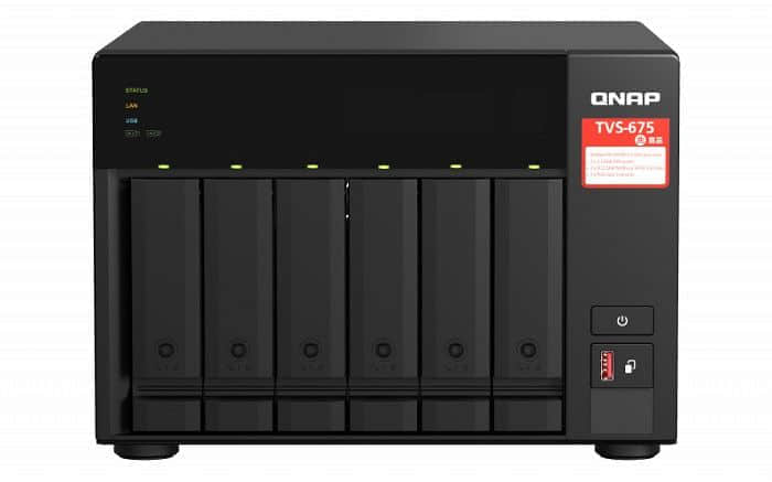 QNAP推出TVS-675 2.5GbE NAS新品 采用兆芯八核处理器
