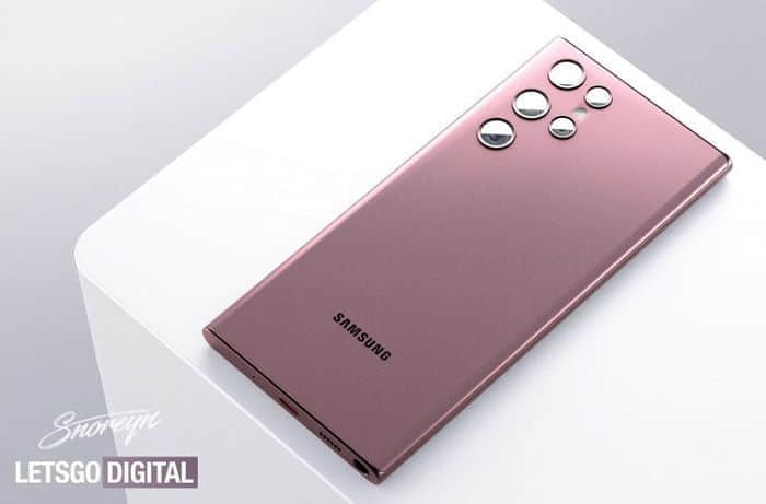 设计师分享“土耳其玫瑰”配色的Galaxy S22 Ultra概念渲染图