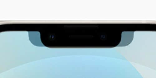 iPhone 13将刘海缺口缩窄了20% 但高度略有增加
