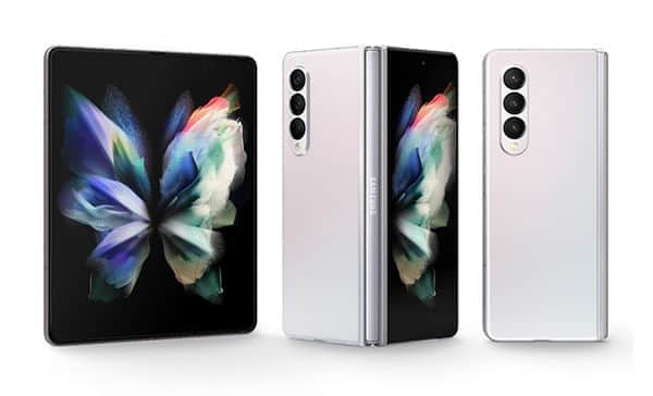 三星发布全新折叠屏Galaxy Z Fold3 5G：20万次开合
