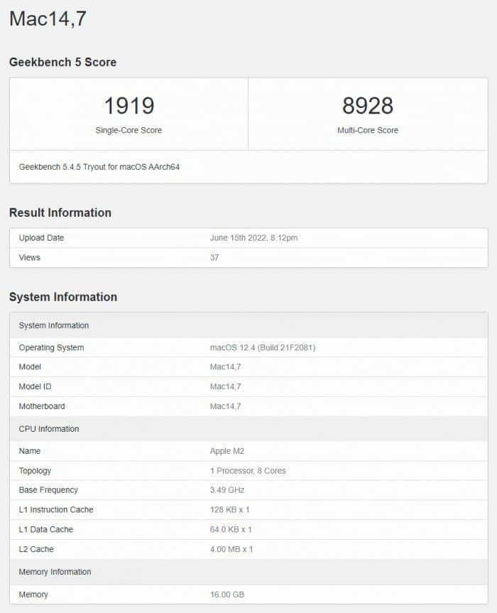 高通第三代Snapdragon 8cx在基准测试中比苹果的M2慢了55%