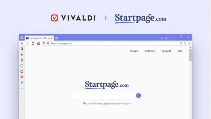 [图]Vivaldi和Startpage达成合作：为用户提供最佳搜索结果和隐私保护