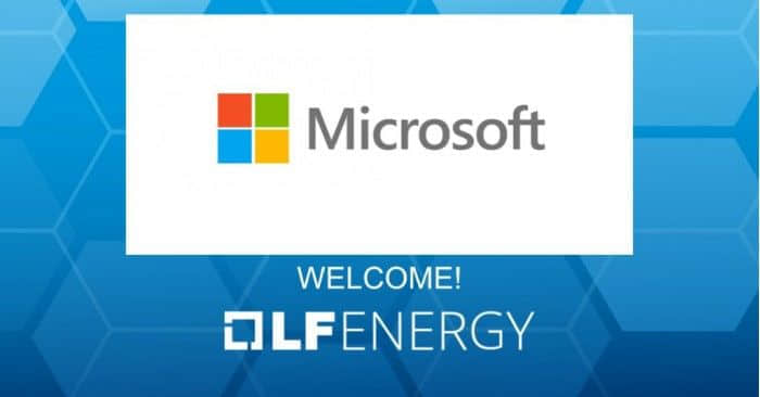 微软正式宣布成为LF Energy基金会战略会员