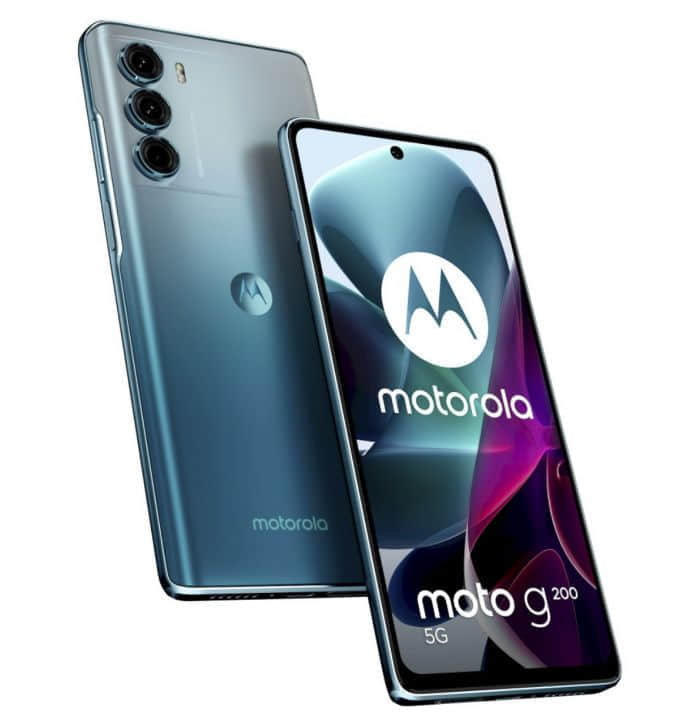 摩托罗拉发布Moto G200 5G以及其他四款G系列手机
