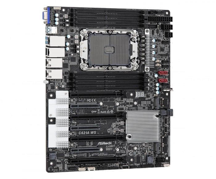 华擎推C621A WS工作站主板 支持志强W-3300处理器