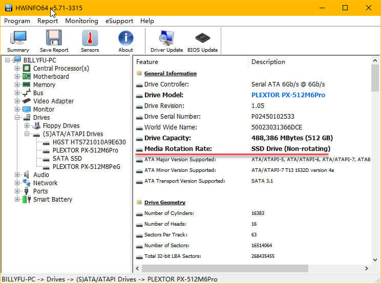Windows10如何判断系统使用的是否为SSD磁盘？